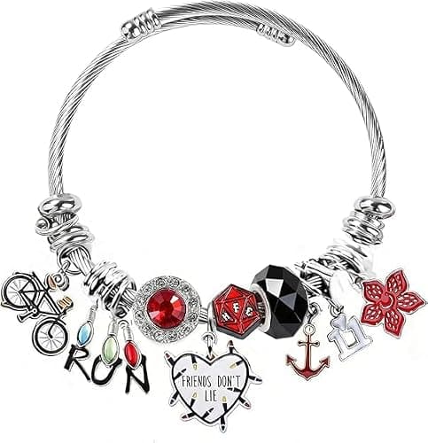 AICase for Stranger Merch Thing Gifts Toys Inspired Bracelets Demogorgon Shirt Poster Stickers Stranger Things Friends Don't Lie Merchandise Jewelry Gifts for Fans Birthday_2 - Image 1