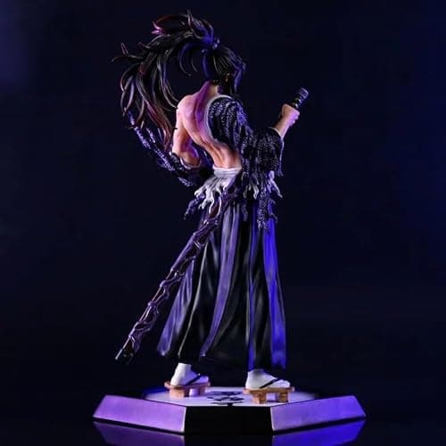 REOZIGN Kokushibo Figur mit Schwert stehend Kokushibo Figur 27 cm / 10,6 Zoll Statue Anime Modell Schreibtischornament Geschenke thumbnail 5