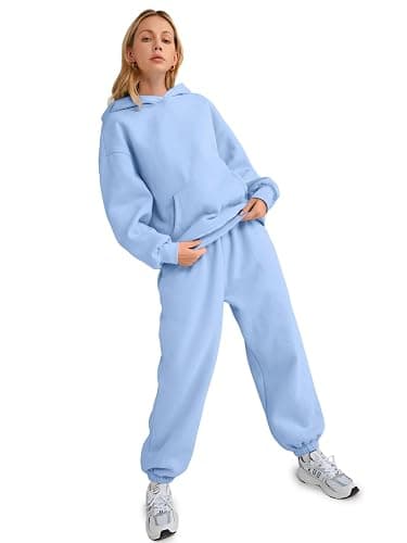AUTOMET Womens 2 Piece Outfits Lounge Hoodie Sweatsuit Sets Plus Size Fall Fashion Clothes Airport Travel Pants Tracksuits thumbnail 5