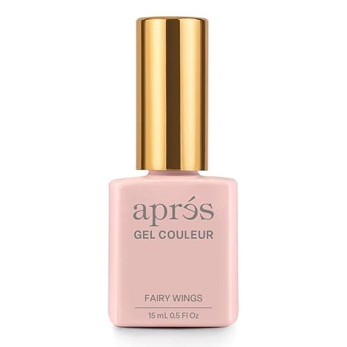 APRÉS Gel Couleur Trio Set - Gel Color, Base Coat, Non-Wipe Top Coat (15ml), Nail Polish Bundle (Fairy Wings) thumbnail 5