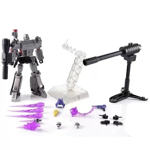 JWDSSIN Robot Toys, Action Figure Toy 5.11 Inches Model with Accessories | 2 Modes Deformed Toy, wepon accessories, flexible joints, for kids boys and girls 6+ thumbnail 7