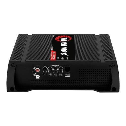 Taramps HD 3000 2 Ohms Black 1 Channel 3000 Watts RMS MAX Full Range Car Audio Monoblock LED Monitor Indicator Class D Amplifier Crossover, HD 3k thumbnail 4
