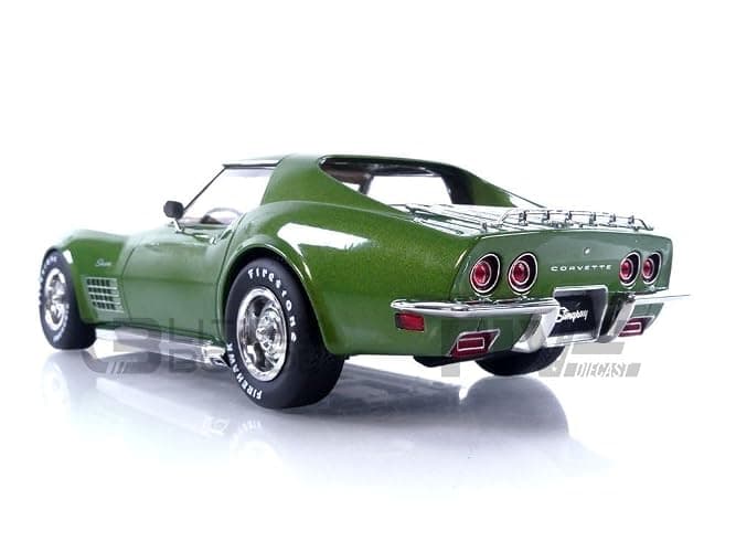 KK-Scale Chevrolet Corvette C3 Stingray 1972 1/18 Scale Die-cast Metal Model Car Adult Collectors, Hobbyists thumbnail 4