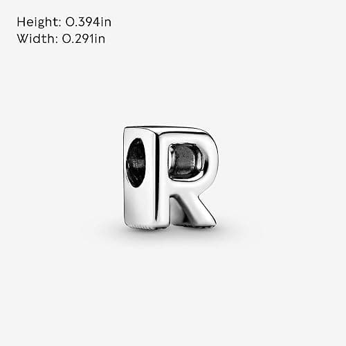 PANDORA Letter 925 Sterling Silver Charm thumbnail 7