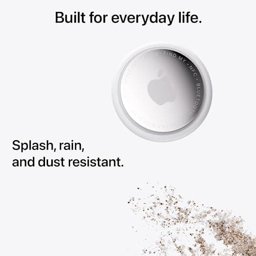 Apple AirTag (2nd Generation): Tracker for Keychain, Wallet, and More; Locator with Sound; Simple One-Tap Setup with iPhone or iPad; Key Finder with up to 1.5X Precision Finding Range thumbnail 7