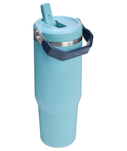 STANLEY IceFlow 2.0 Flip Straw Tumbler with Handle 30 oz | Twist On Lid and Flip Up Straw | Leakproof Water Bottle | Insulated Stainless Steel | BPA-Free | Agave thumbnail 4