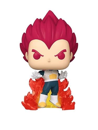 Epic Collectibles Pop Anime: Dragonball Broly - SSG Vegeta (Super Saiyan God) Vinyl Figure Bundled with Box Protector Compatible for Funko thumbnail 3