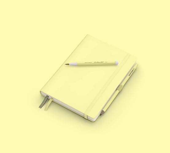 LEUCHTTURM1917 - Notebook Hardcover Medium A5-251 Numbered Pages for Writing and Journaling (Vanilla, Dotted) thumbnail 2