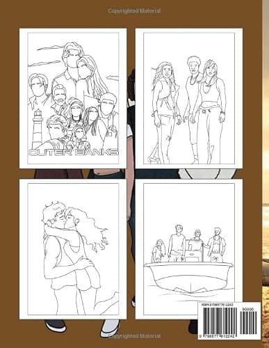Outer Banks Coloring Book: Discover Your Own Paradise With Beautiful Designs for All Ages | Stress Relief and Unwind, 8.5 x 11 inch thumbnail 2