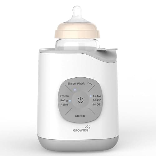 Bottle Warmer, Baby Bottle Warmer Fast Baby Food Heater&Thaw BPA-Free Milk Warmer with Accurate Temperature Control for Breastmilk or Formula for Bottles - Image 1