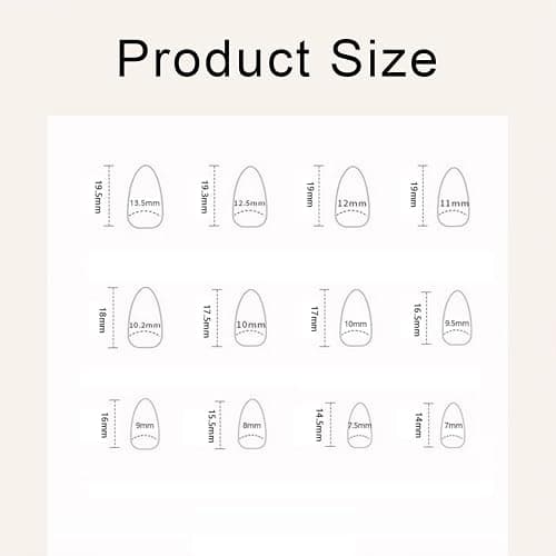 Tyuimhx 3D Flowers Press on Nails Short Almond Fake Nail with 3D Stripe Designs Pink Yellow French Tip False Nails Summer Full Cover Stick on Nail Acrylic Artificial Glue on Nail for Women 24 Pcs thumbnail 6
