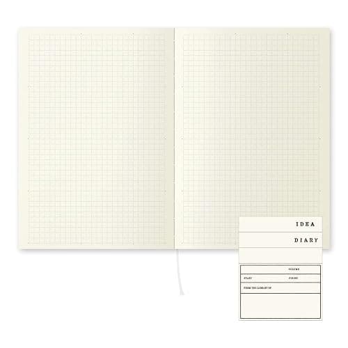 Midori Designphil 15295006 Notizbuch, MD Notizbuch, A5, liniert A - Graph liniert thumbnail 3