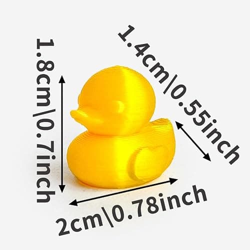 30Pcs 3D Printed Duck Figurine Assorted Colors Handcrafted Decor for Home Office Desk Shelf Display thumbnail 3