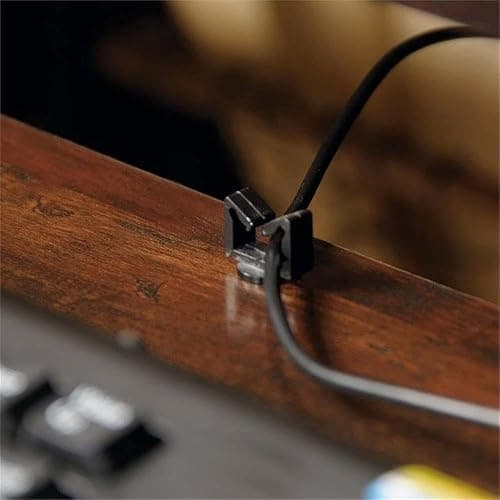 Pemberly Row Computer Desk and Hutch with CPU Storage and Keyboard Drawer, Curado Cherry thumbnail 10