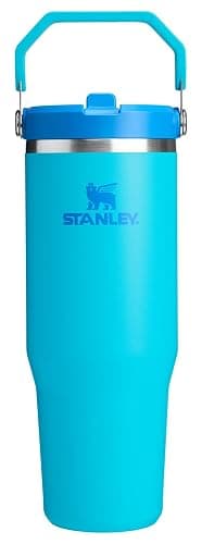 Stanley IceFlow 2.0 Flip Straw Tumbler with Handle 30 oz | Twist On Lid and Flip Up Straw | Leak Resistant Water Bottle | Insulated Stainless Steel | BPA-Free | Splash - Image 1