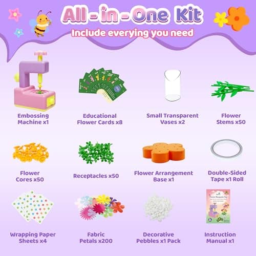 Kiditos DIY Fabric Flower Bouquet Toy thumbnail 4