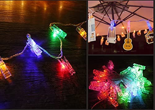 eTel Like Stray Kids Merch 4 Colors LED Clip Light with Big Photocards, Remote Control 10Ft 20LED and 30Pcs 3.1‘’x 4.7‘’ Lomo Card, Home Room Decoration for Gifts thumbnail 6