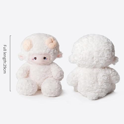 ⭐️ ZEIO 11.4 Inch Sheep Plush Toy, Super Soft Sheep Stuffed Animal, Cute Lamb Stuffed Animal, Gift for Kids and Adults（Blue） thumbnail 2