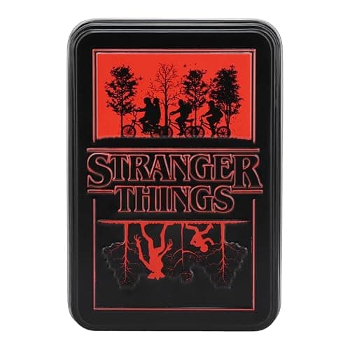 Stranger Things Playing Cards Gift Set - Collectible Tin Box - Official Stranger Things Merchandise | Paladone - Image 1