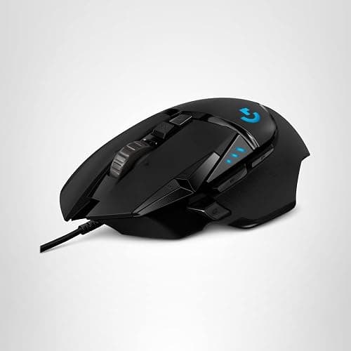Logitech G502 HERO High Performance Wired Gaming Mouse, HERO 25K Sensor, 25,600 DPI, RGB, Adjustable Weights, 11 Buttons, On-Board Memory, PC/Mac thumbnail 11