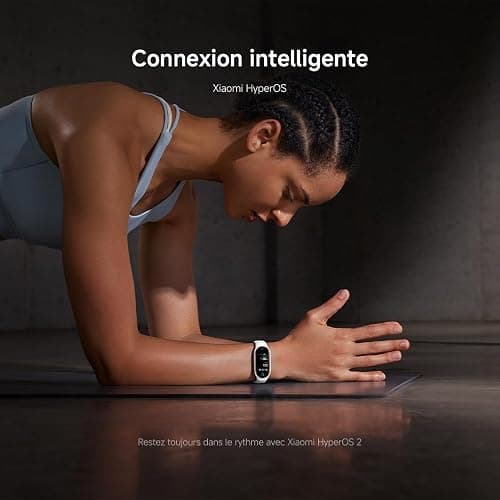 Xiaomi Smart Band 10, Montre Connectée, Boîtier alu, Suivi d'Activité, Écran AMOLED 1.72'', Autonomie 21 Jours, Charge Rapide, Suivi santé & Sommeil,150+ Sports, iOS & Android, 5 ATM, Boussole thumbnail 16