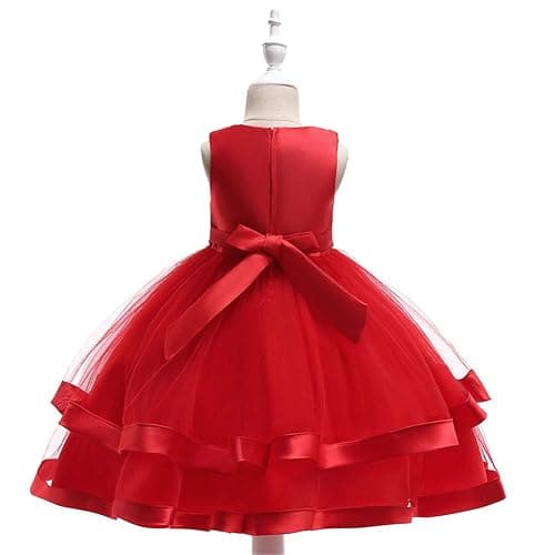 COMISARA 6M-9T Kids Pageant Flower Girl Dress Little Girls Party Wedding Formal Dresses thumbnail 3