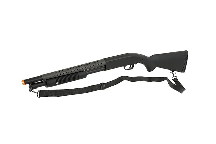 Pump Action Airsoft Shotgun with Full Metal/Steel Barrel 300 FPS (Airsoft Gun) - Image 1
