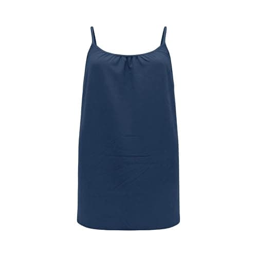 Girls Backless Cami Dress Cotton Linen Plain Open Back Spaghetti Strap Tank Dresses Tween Cute Summer Camisole Sundress thumbnail 3