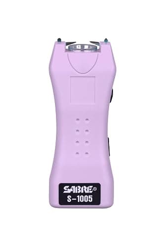 SABRE Pepper Spray & 2-in-1 Stun Gun with Flashlight, Self Defense Kit, Fast Flip Top Safety, Finger Grip for Better & Faster Aim, Painful 1.60 µC Charge, 120 Lumen LED Light, Rechargeable, 0.54 fl oz thumbnail 7