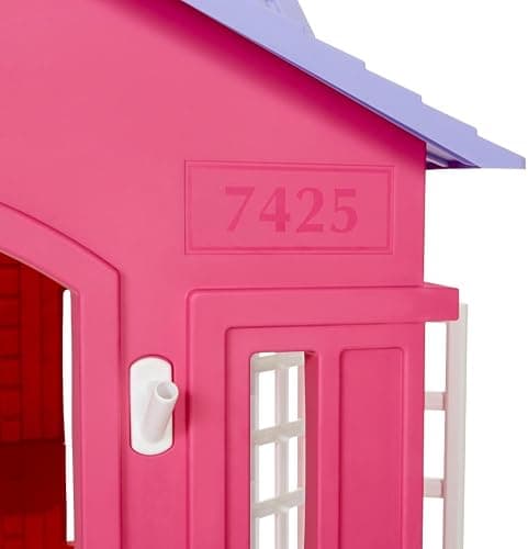 Little Tikes Cape Cottage Pretend Princess Playhousefor Kids, Indoor Outdoor, with Working Doors and Windows, for Toddlers Ages 2+ Years,Pink,Large thumbnail 4
