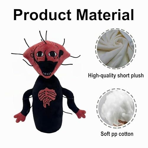 The Boiled One Plush, 9.8" The Boiled One Scary Phenom Phenomenon Plush Toys Give Fans and Friends Beautifully Horror Game Plush Doll Gifts thumbnail 6