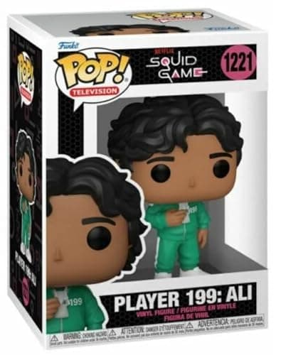 Pop! Squid Game- Player 199 - ALI (Bundled with Compatible Box Protector Case) thumbnail 3