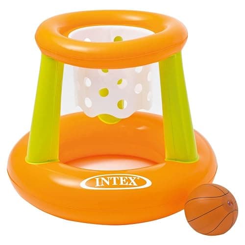 Intex Wasserspiel Floating Hoops, Mehrfarbig, Ø 67 x 55 cm - 1 Pack - Floating Hoops - Game - Image 1