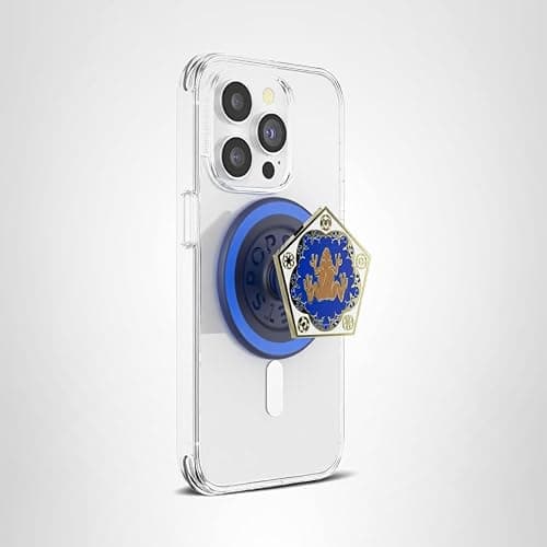PopSockets Phone Grip for MagSafe with Kickstand, Magnetic Stand, Swappable Top, Secure Hold for iPhone MagSafe Cases, Phone & Tablet Grip, Harry Potter - Enamel Chocolate Frog thumbnail 7