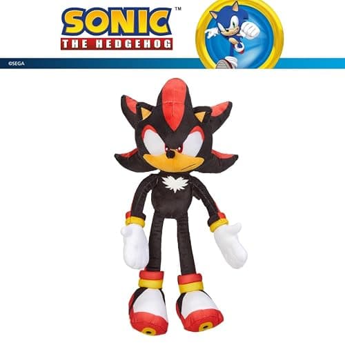 Sonic Shadow The Hedgehog Anime Kids Bedding Super Soft Plush Cuddle Pillow Buddy, One Size, (Officially Licensed Product) thumbnail 4