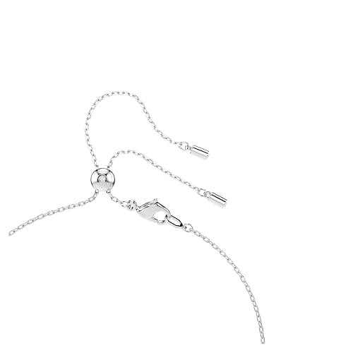 Swarovski Ariana Grande Collection, Clear Crystal & Pearls, Rhodium Finish, Necklaces, Earrings and Bracelets thumbnail 3