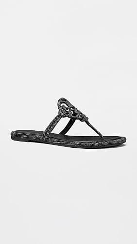 Tory Burch Women's Miller Knotted Pave Sandals thumbnail 2