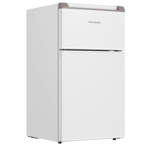 Frigidaire Compact Refrigerator with Top Freezer - 2 Door Fridge with 3.2 Cu Ft, Contemporary Series, White thumbnail 4
