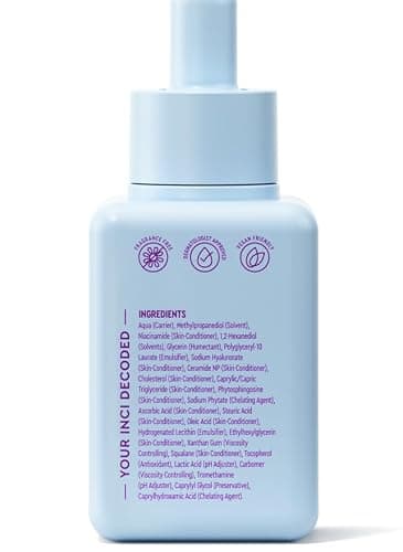 BYOMA Brightening Serum Refill - Barrier Repair Serum - Brightening & Hydrating Face Serum with Hyaluronic Acid, Niacinamide & Ceramides - Hyaluronic Acid Serum For Face - 1.01 fl. oz Refill thumbnail 9