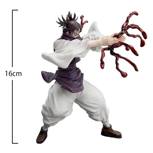 MABAIUDE JJK Figure Chōsō Statue - 16cm Fighting Pose Anime Figurine Choso Figure JJK Statue Model Collectible - PVC Desktop Decoration Gifts for Fans thumbnail 3