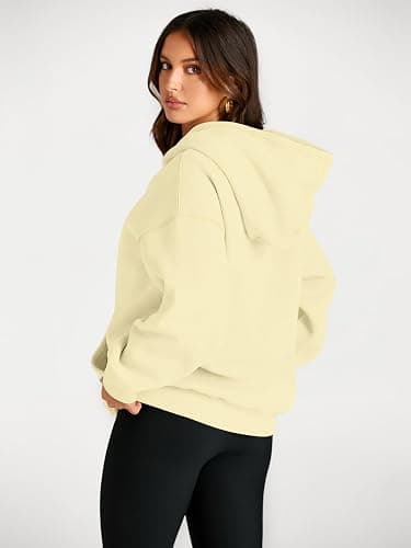 Trendy Queen Womens Oversized Hoodies Fleece Sweatshirts Fall Fashion Pullover Sweaters Winter Clothes thumbnail 4