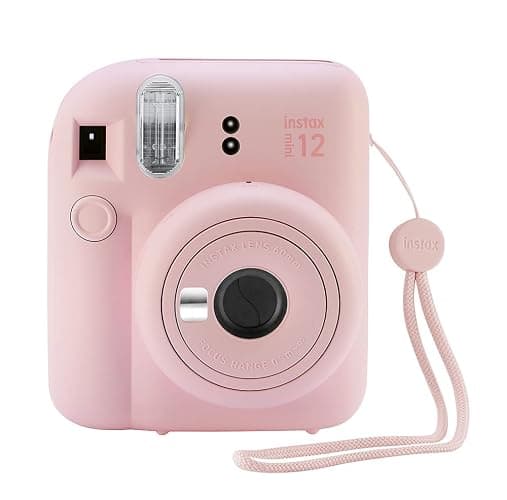 Fujifilm Instax Mini 12 Instant Camera + 60 Photo Prints + Quality Photo Value Bundle, Case, Decoration Stickers, Frames, Photo Album, (Blossom Pink) thumbnail 2