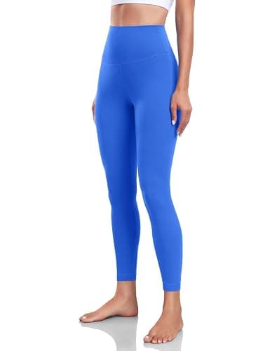 HeyNuts Pure&Plain Workout Pro/Yoga Pro 7/8 Athletic Leggings for Women, High Waisted Compression Tummy Control Pants 25'' thumbnail 4