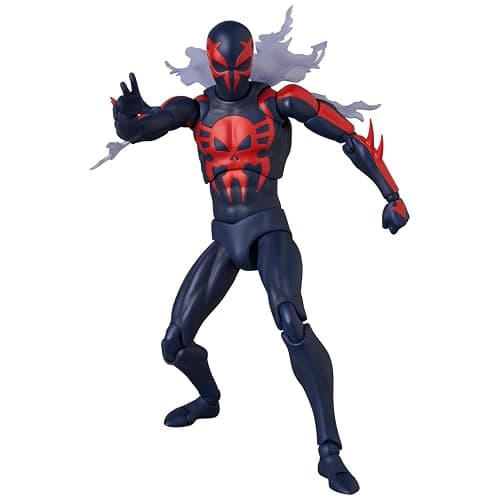 MAFEX No. 239 SPIDER-MAN 2099 Spider-Man 2099 (COMIC Ver.) Total Height: Approx. 6.1 inches (155 mm), Non-scale, Painted Action Figure thumbnail 12