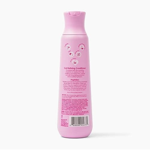 V&Co. Curly Pop Curl Defining Conditioner – Sulfate Free & Paraben Free Hydrating Hair Care with Peptides, Amino Acids & Jojoba Oil for Moisture, Frizz Control & Curl Definition – 12 fl oz thumbnail 10