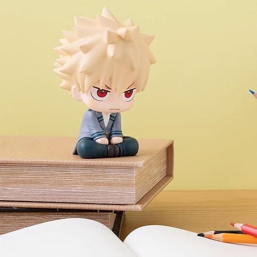 YLQANONG Midoriya Izuku Look Up Figures MHA Todoroki Shouto Anime Figure Statues MHA Anime Action Figurine 10CM(3.94IN) thumbnail 2