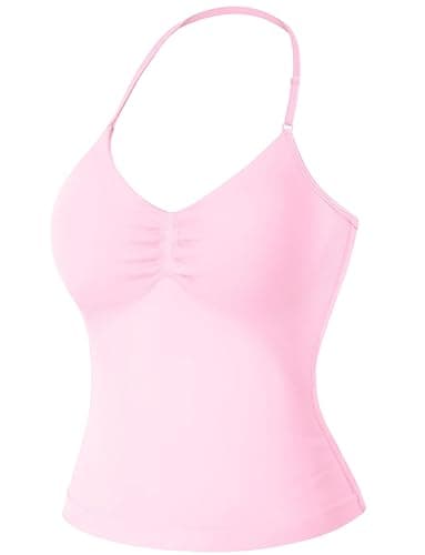 VOYJOY Impact Longline Strappy Top Workout Tank Tops for Women Impact Gym Sports Bra Camis - Image 1