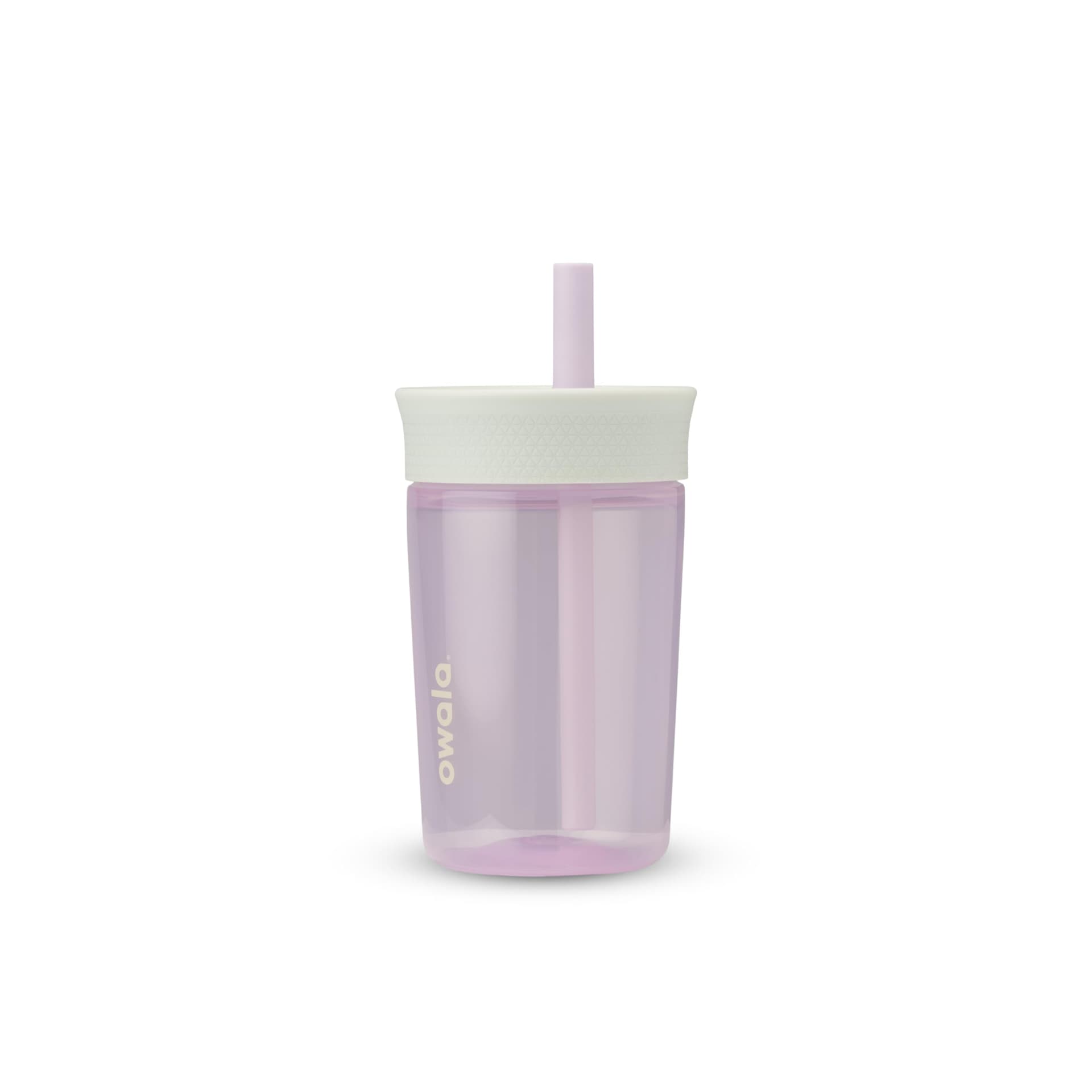 Owala Kids BPA-Free Plastic Tumbler with Spill Resistant Flexible Straw, Easy to Clean, Kids Water Bottle, Great for Travel, Dishwasher Safe, 15 Oz, Mint and Pink, (Unicorn) - Image 1
