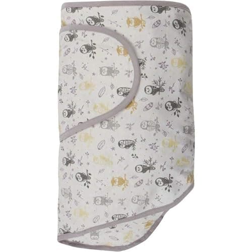 Miracle Blanket Swaddle Wrap – Help Your Newborn Sleep Longer – Soft & Secure Sleep Sack for Infants – Easy-to-Use Swaddling Blanket for a Calm Baby (Solid Heather Gray) thumbnail 5