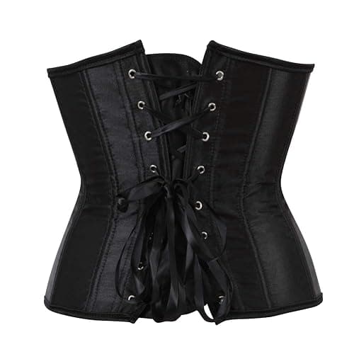 WLFFW Corsetto Donna Corpetto Sottoseno Eleganti Satin thumbnail 3